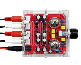 AC 12V Dual Channel 6J1 Electronic Tube Pre-Amplifier HIFI Class A Tone Board